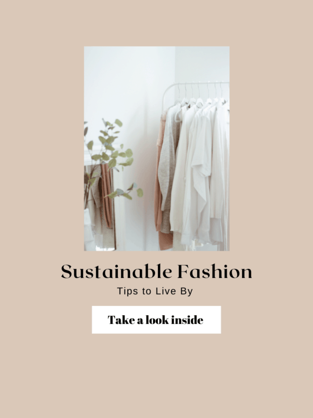 Sustainable Fashion