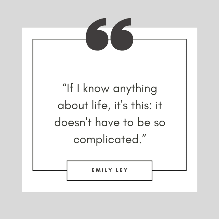 quotes about simple life