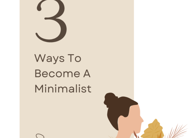 How to Become a Minimalist