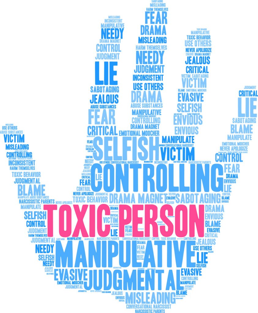 toxic person 