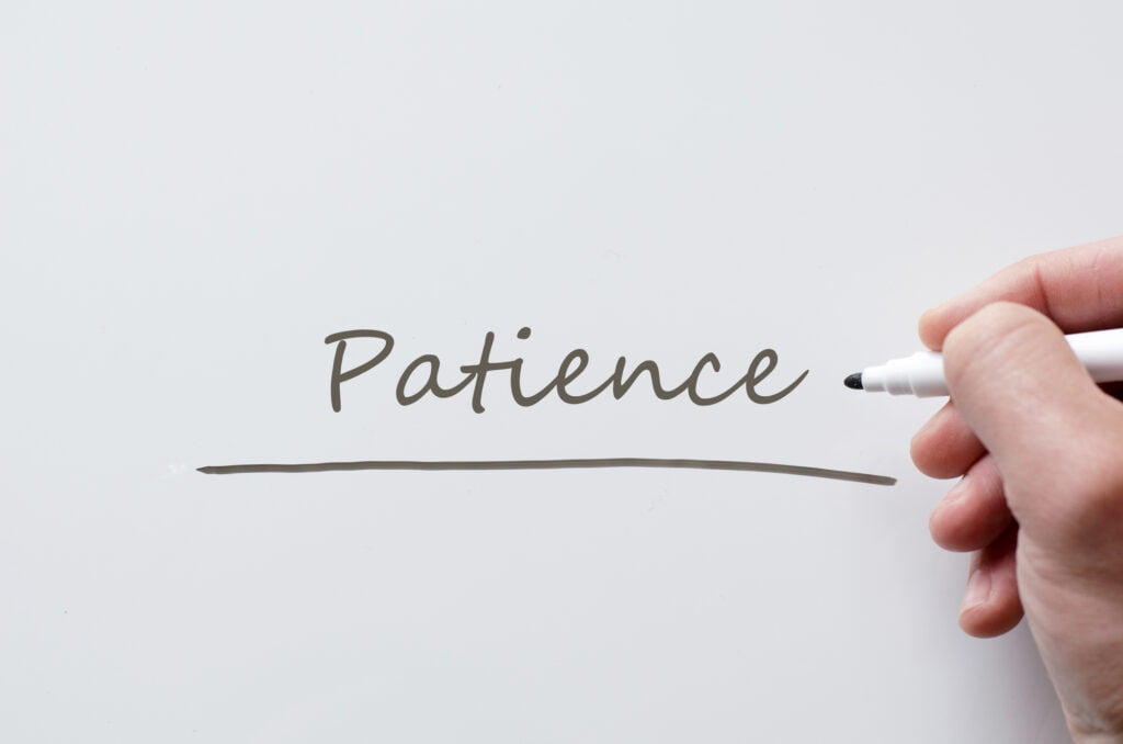 why patience is important in life
